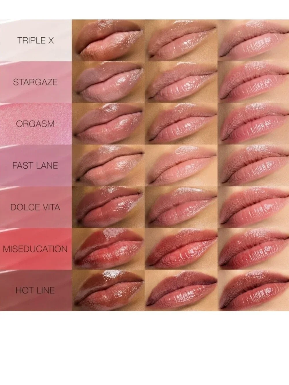 NARS Afterglow Lip Balm: Orgasm (Peachy Pink w/golden Shimmer), .03oz (TS), NIB